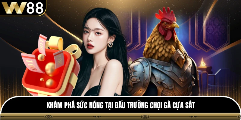 Khám phá sức nóng tại đấu trường chọi gà cựa sắt 